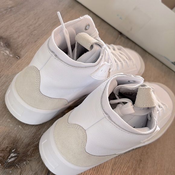 NIB [Adidas] ZNSORED Hi-Top Sneakers Cloud White Unisex Mens 11.5, Womens 12.5 - Picture 12 of 15